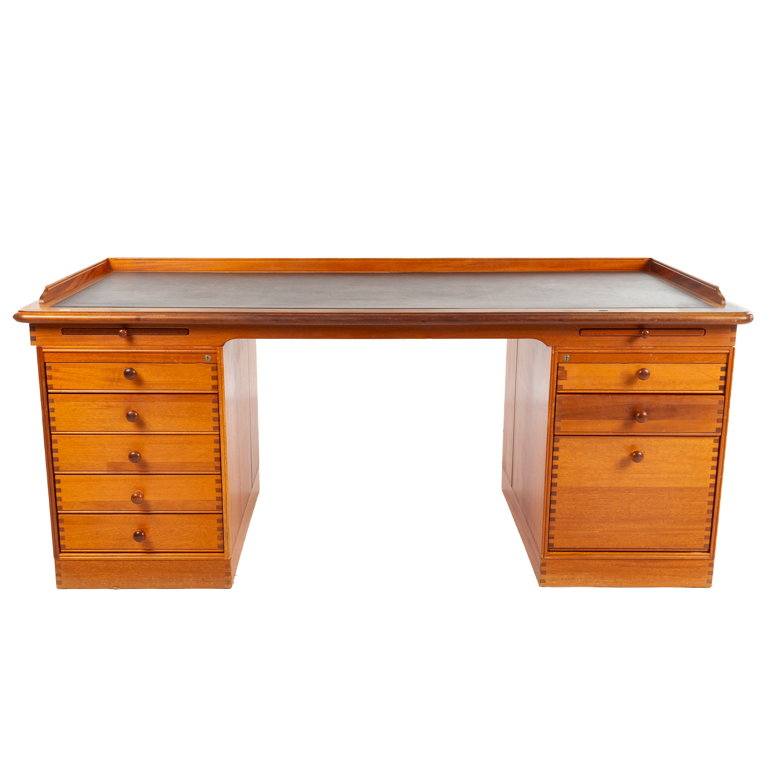 FINN HANSEN DANISH TEAK DESK,