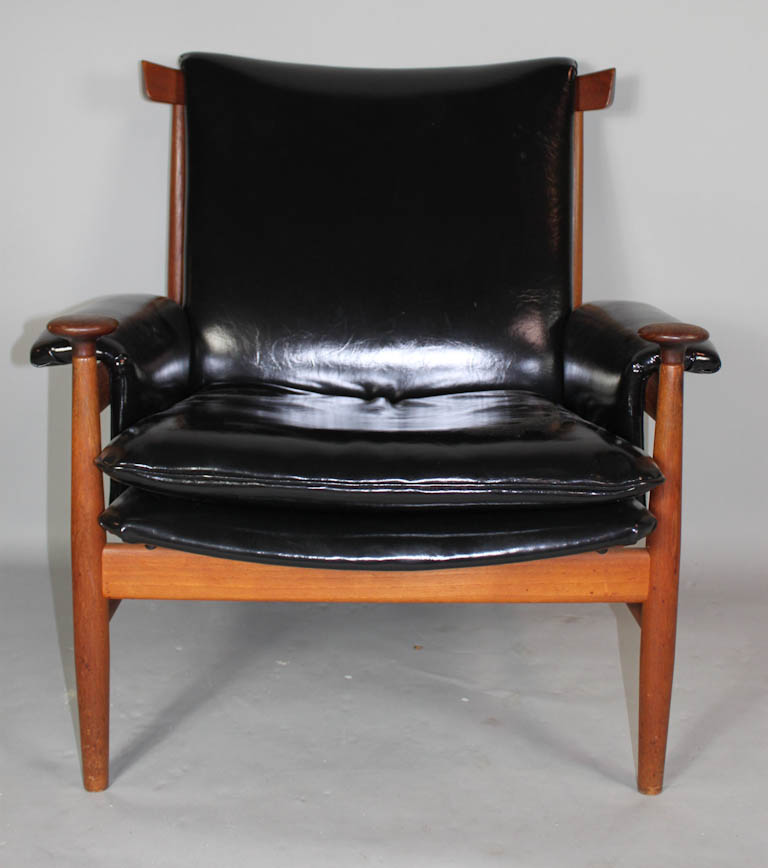 FINN JUHL BWANA ARMCHAIR BLACK