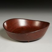 FINN JUHL, TEAK BOWL c. 1950,