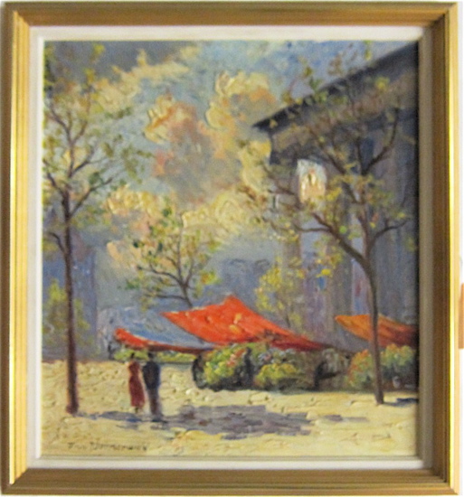 FINN WENNERWALD OIL ON CANVAS