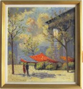 FINN WENNERWALD OIL ON CANVAS