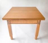 FINNISH CARVED OAK JUGENDSTIL