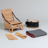 FIOCCHI LEATHER AND WICKER GAR