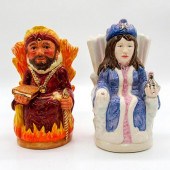 FIRE KING AND ICE QUEEN PAIR D