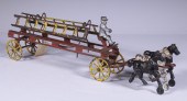 FIRE LADDER WAGON TOY WITH 3-H