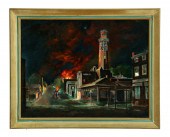 FIRE SCENE BY WARREN SIMSON (A