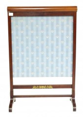 FIRE SCREEN, AMERICAN, LATE 19