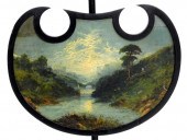FIRE SCREEN, ENGLISH, EARLY 19