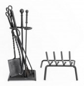 FIRE TOOLS & STEEL FIREPLACE G