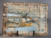 FIREBOARD WALLPAPER COVERED BA