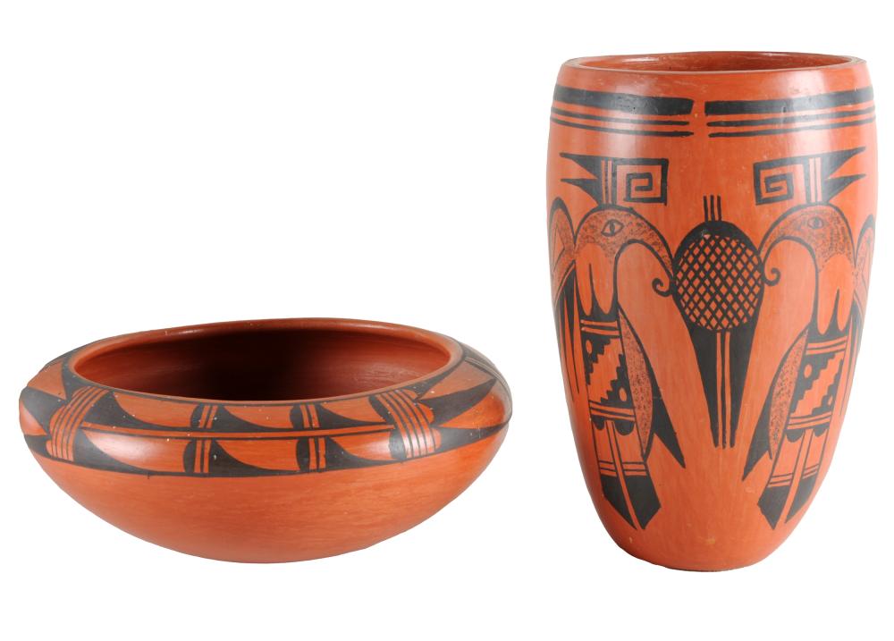 FIREDA POLEAHLA: TWO HOPI POTS1966;