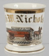 Fireman's Horse-Drawn Wagon Sh