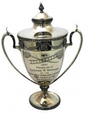 FIREMAN'S SILVERPLATE TROPHY C