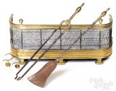 FIREPLACE ACCESSORIES, 19TH C.