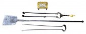 FIREPLACE ACCESSORIES, FOUR PI