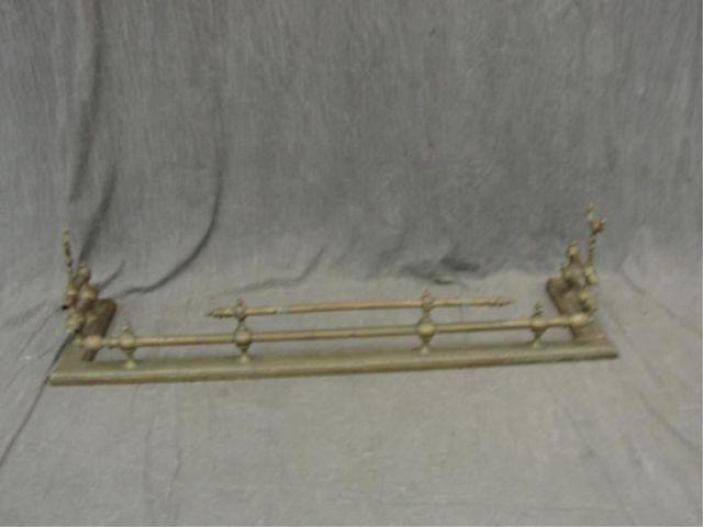 Fireplace Fender. From a Mamaroneck