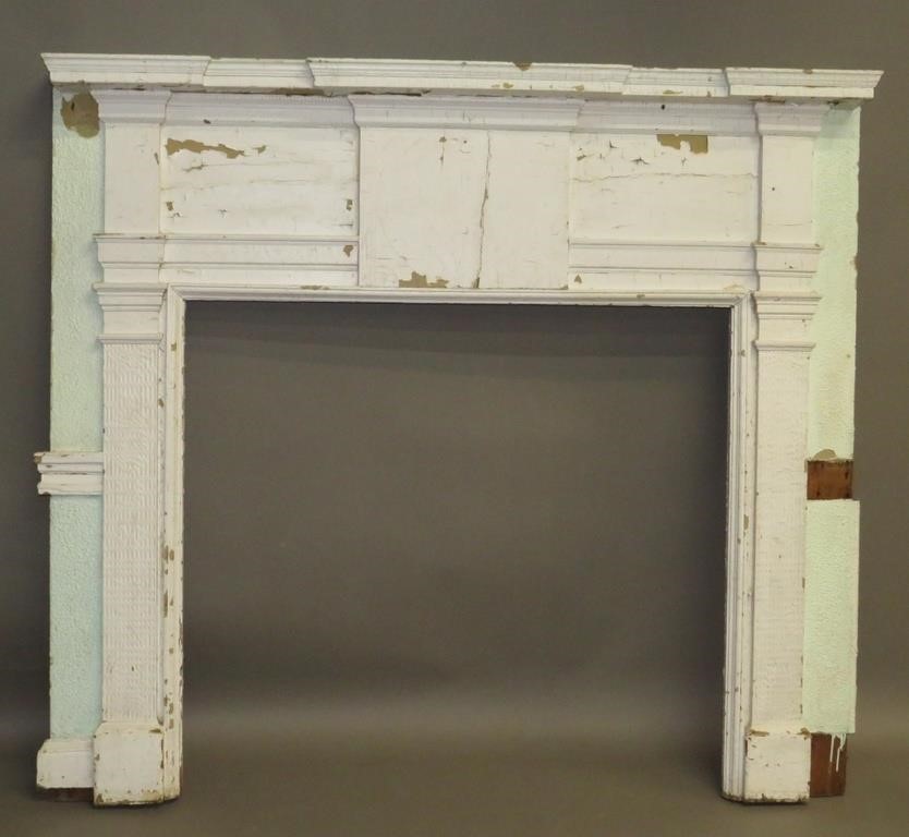 FIREPLACE SURROUNDca. 1800; in an