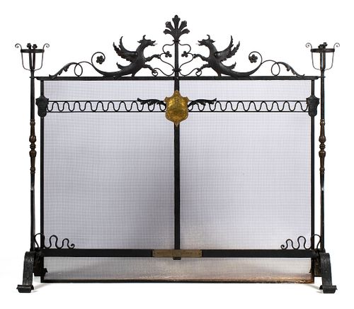 FIRESCREEN ATTRIBUTED TO SAMUEL