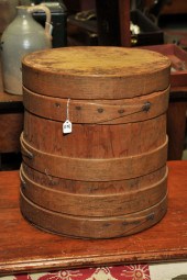 FIRKIN. Pine stave and hoop co