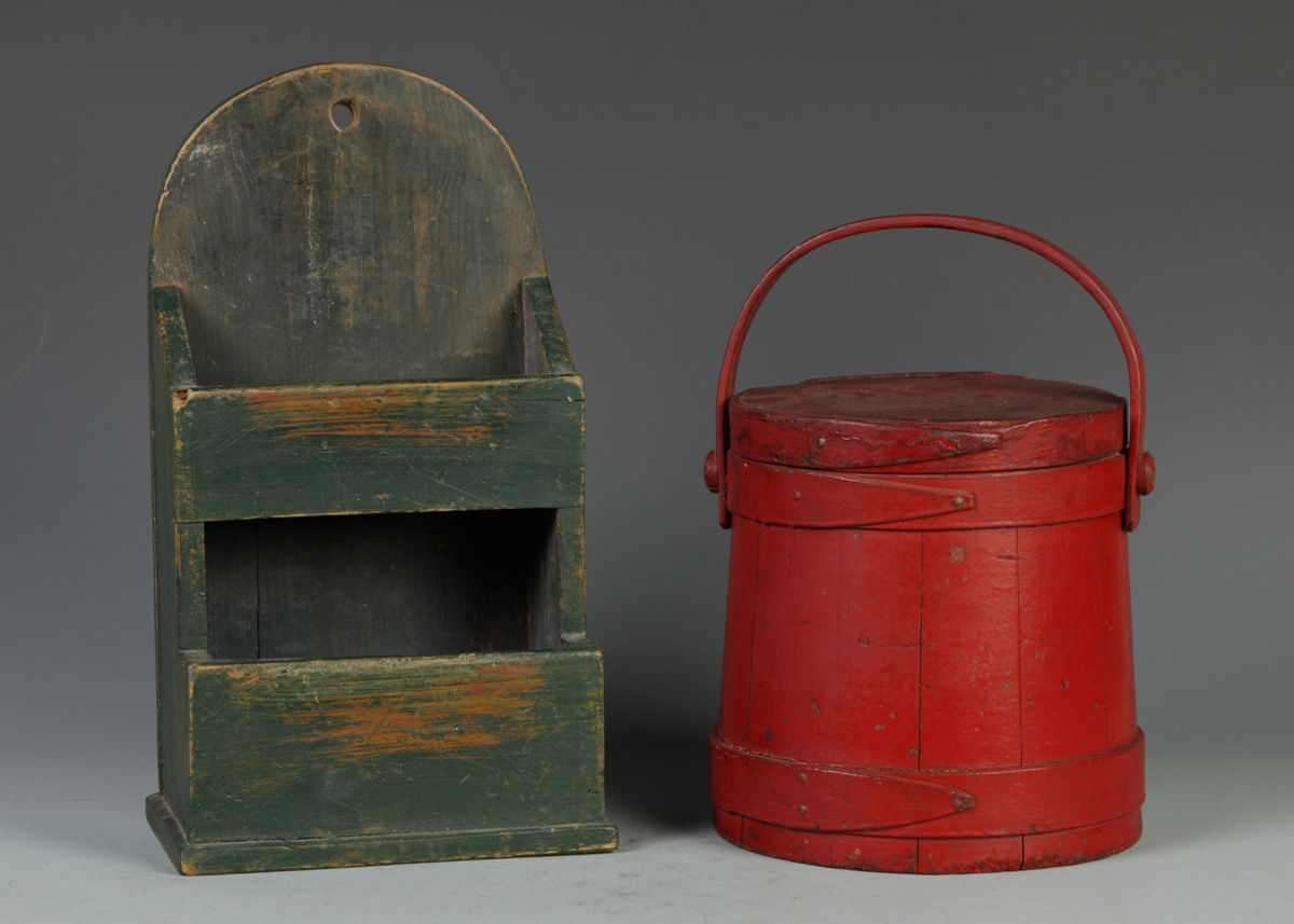 FirkinCondition: Old red paint over