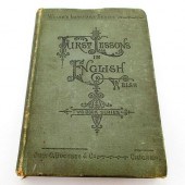 FIRST EDITION HARDCOVER BOOK,