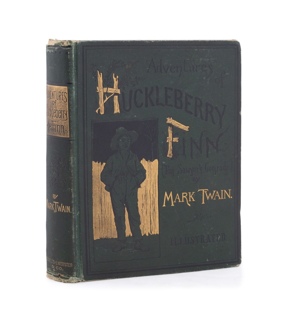 FIRST EDITION HUCKLEBERRY FINN