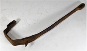 FIRST EVER 19C WROUGHT IRON TE