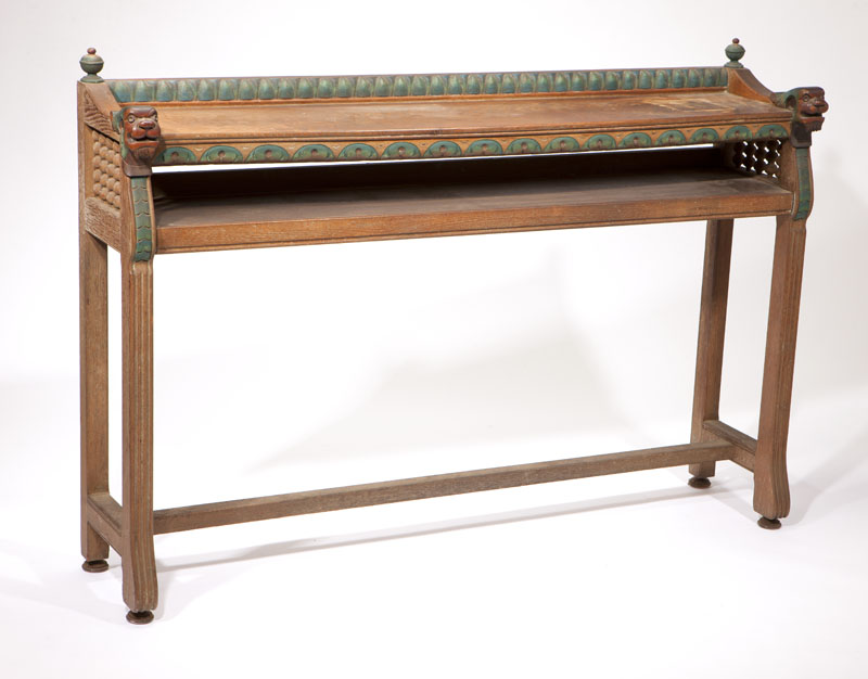 First half 20th century the table
