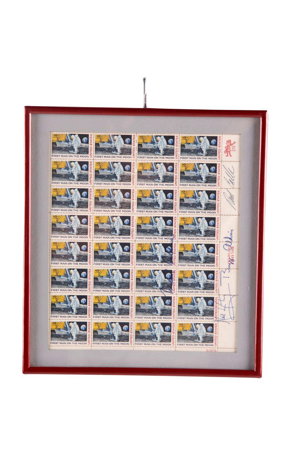 FIRST MAN ON THE MOON STAMP