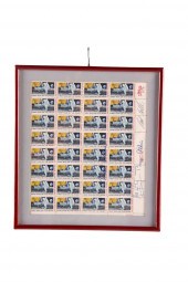 FIRST MAN ON THE MOON STAMP SH