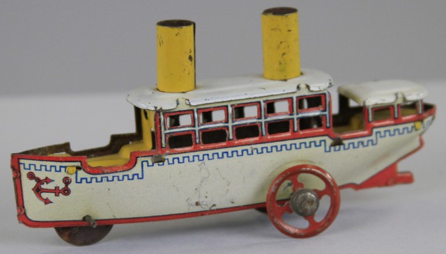 FISCHER PASSENGER BOAT PENNY TOY