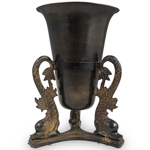 FISH ADORNED BRONZE