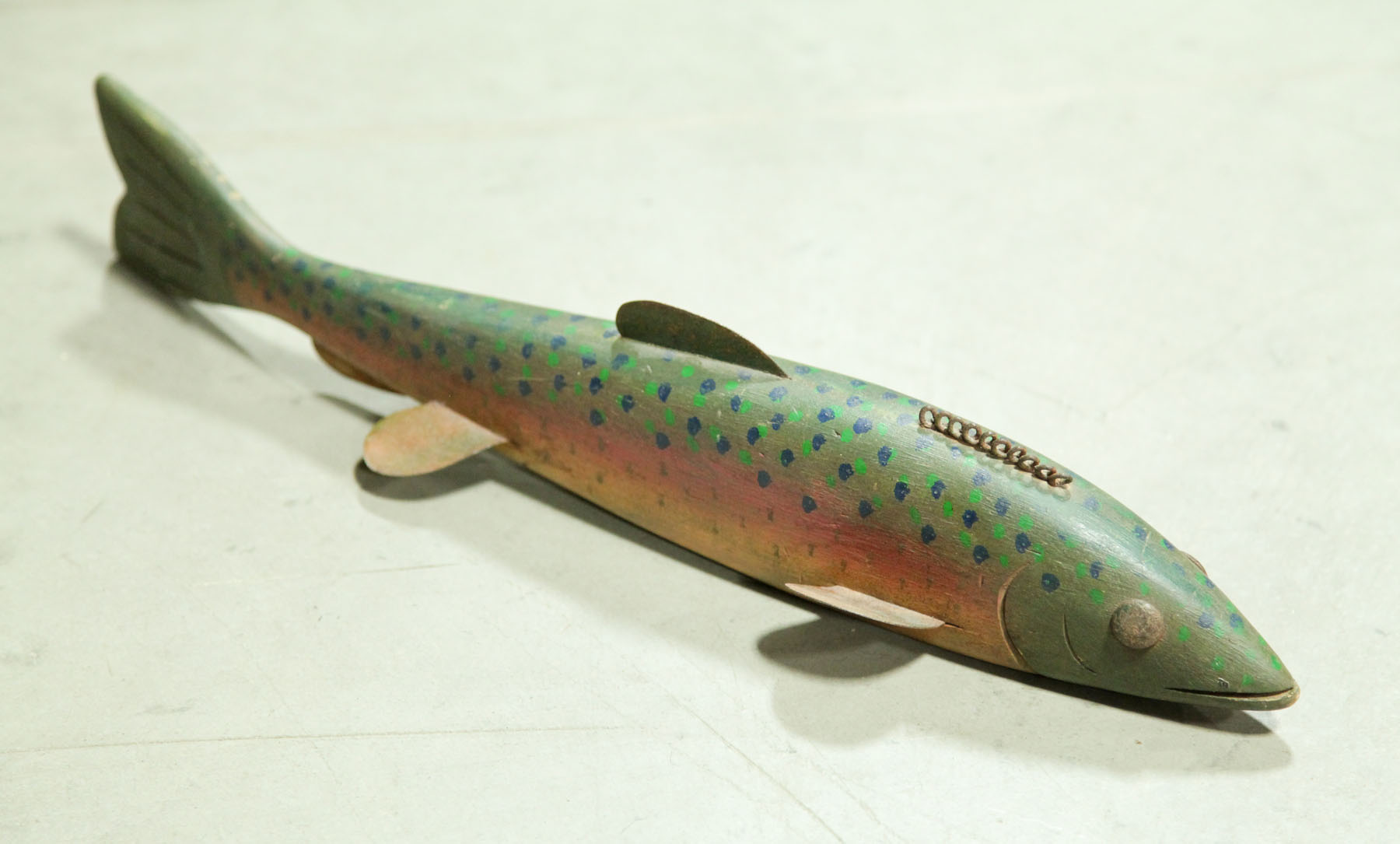 FISH DECOY.  American  mid 20th