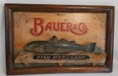 FISH MERCHANT TRADE SIGNVintag