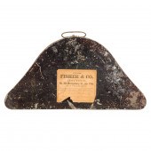 FISHER & CO  BLACK PAINTED TOL