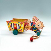 FISHER PRICE BUNNY WAGON EASTE
