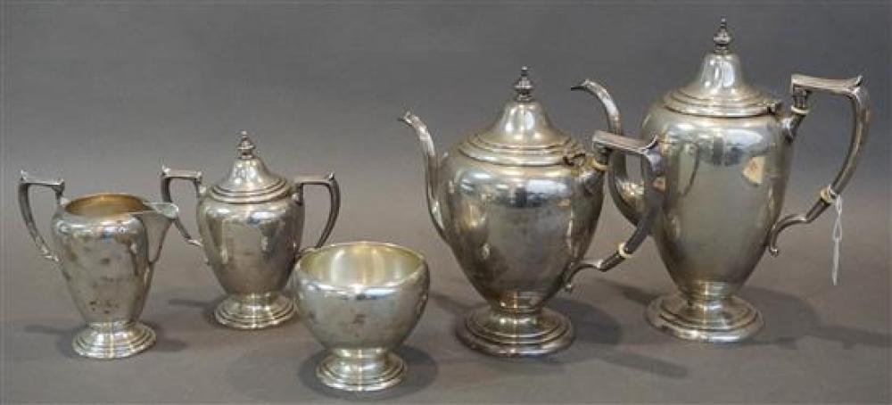 FISHER STERLING SILVER FIVE PIECE