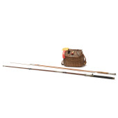FISHING CREEL WITH TWO RODS<br