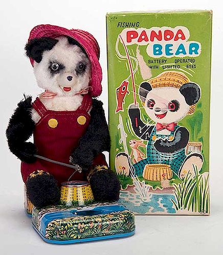 FISHING PANDA BEARFishing Panda