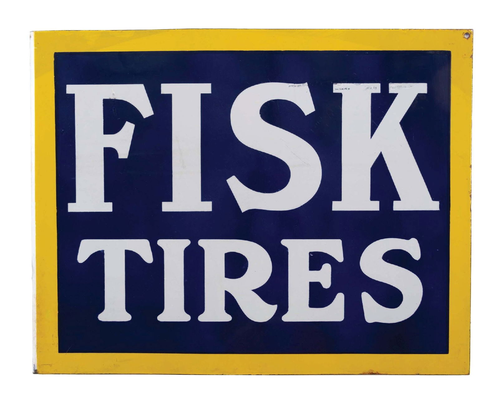 FISK TIRES PORCELAIN FLANGE