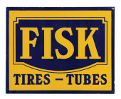 FISK TIRES & TUBES FLANGE SIGN