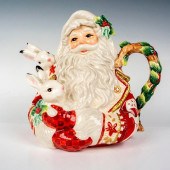 FITZ AND FLOYD SANTA CLAUSE TE