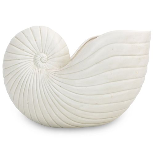 FITZ & FLOYD CERAMIC NAUTILUS