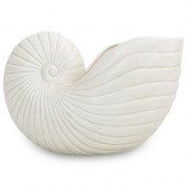 FITZ & FLOYD CERAMIC NAUTILUS