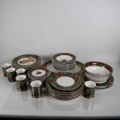 FITZ & FLOYD "HOLIDAY PINE (WH