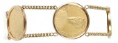 FIVE 18K YELLOW GOLD MEDALS OF