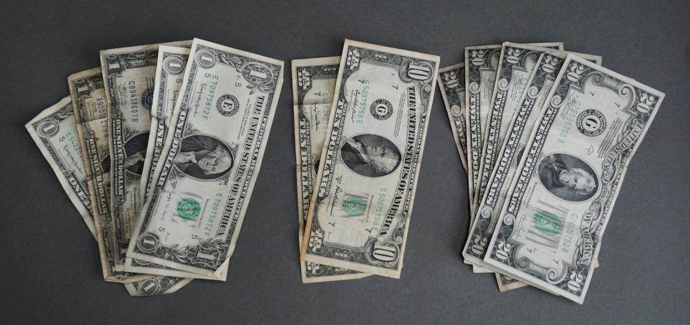 FIVE 1934 TWENTY-DOLLAR NOTES,