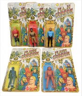 FIVE 1979 MATTEL FLASH GORDON