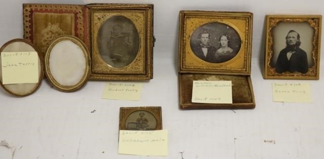 FIVE 19TH C PHOTOGRAPHS FROM