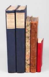 Five 20th century books, c/o B